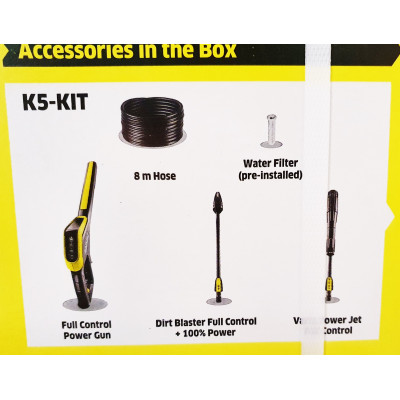 HIDROLIMPIADORA KARCHER K5 FULL CONTROL - PRECINTADA