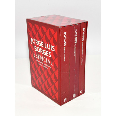 ESTUCHE LIBROS JORGE LUIS BORGES - ESENCIAL PRECINTADO| BILBOTRUKE SEGUNDA MANO