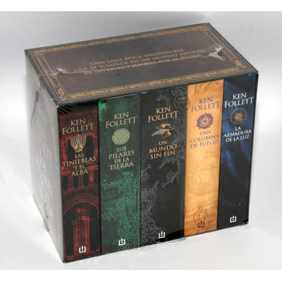 COLECCION LIBROS KEN FOLLET PRECINTADO