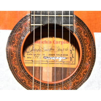 GUITARRA ELECTROACUSTICA RICARDO SANCHIS CARPIO 1994