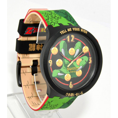 RELOJ SWATCH SHENRON DRAGON BALL Z| BILBOTRUKE | SEGUNDA MANO BILBAO