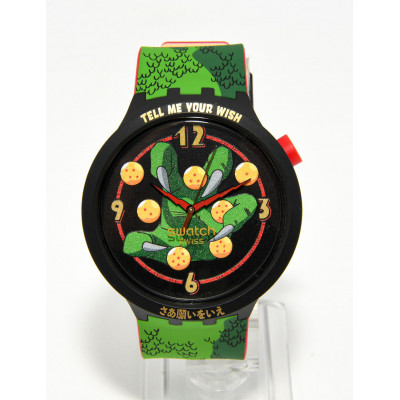 RELOJ SWATCH SHENRON DRAGON BALL Z| BILBOTRUKE | SEGUNDA MANO BILBAO
