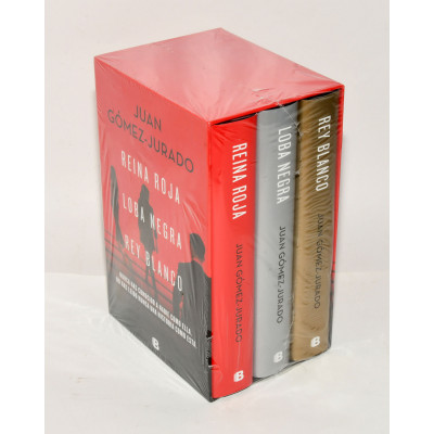 ESTUCHE LIBROS JUAN GOMEZ JURADO TRILOGIA PRECINTADO| BILBOTRUKE SEGUNDA MANO