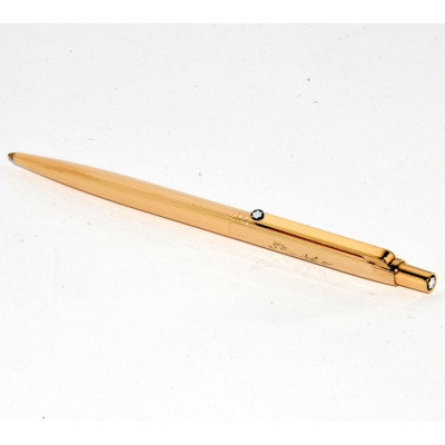 BOLIGRAFO MONTBLANC BAÑO ORO