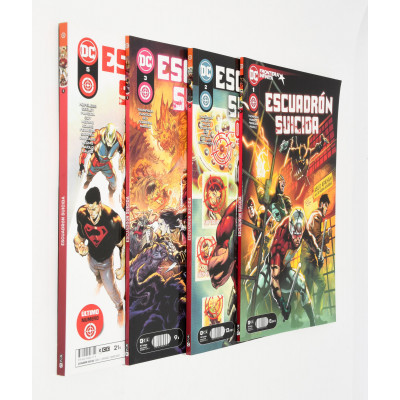 ESCUADRON SUICIDA TOMOS 1-2-3-5| BILBOTRUKE SEGUNDA MANO