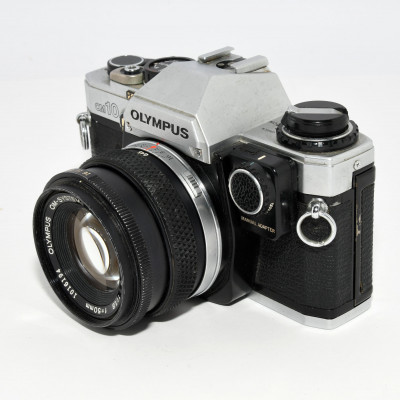 CAMARA REFLEX ANALOGICA OLYMPUS OM10 + ZUIKO 50MM F:1.8 AUTO-S