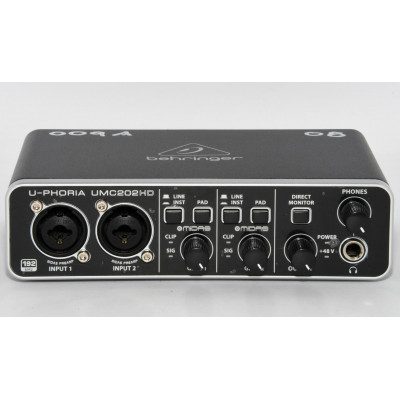 TARJETA SONIDO BEHRINGER UMC202HD