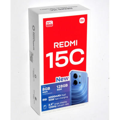 XIOAMI REDMI 15C 128GB-4GB NEGRO