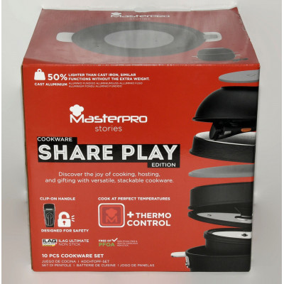 BATERIA DE COCINA MASTERPRO SHAREPLAY EDITION
