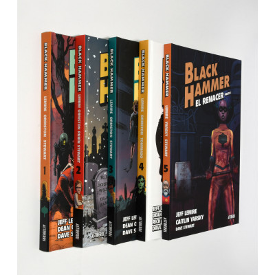 BLACK HAMMER. TOMOS 1-5| BILBOTRUKE SEGUNDA MANO