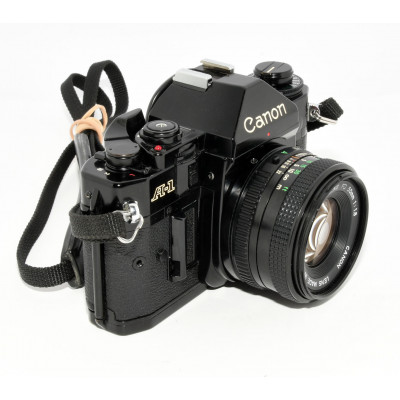 CAMARA ANALOGICA CANON A-1+ 50MM F:1.8 FD|BILBOTRUKE TIENDA