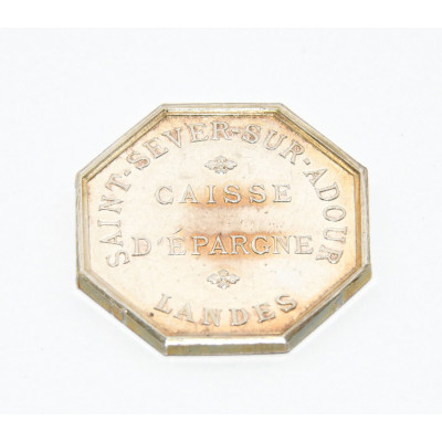 FICHA DE PLATA LANDES CAISSE DE EPARGNE