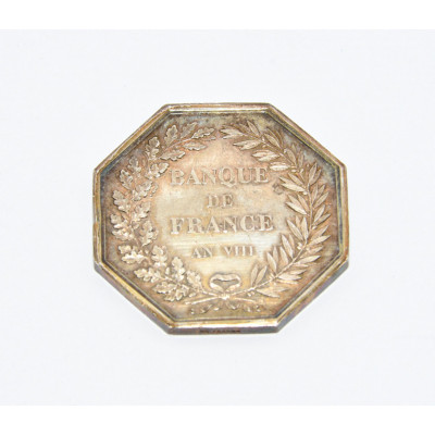 MEDALLA PLATA MARIAGE CHRETIEN