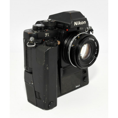 CAMARA ANALOGICA NIKON F3 + GRIP + 50MM F:1.8|BILBOTRUKE TIENDA