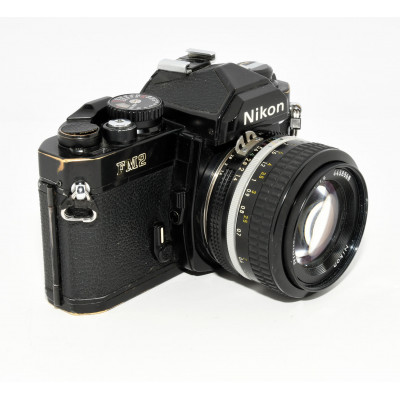 CAMARA ANALOGICA NIKON FM2 + 50MM F:1.4|BILBOTRUKE TIENDA
