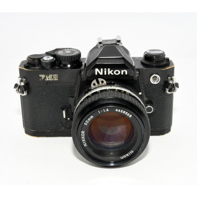 CAMARA ANALOGICA NIKON FM2 + 50MM F:1.4|BILBOTRUKE TIENDA