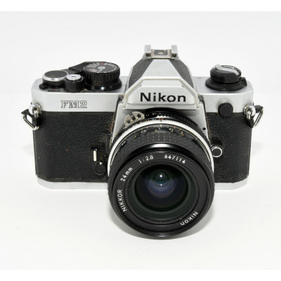CAMARA ANALOGICA NIKON FM2 + 24MM F:2.8|BILBOTRUKE TIENDA
