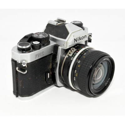 CAMARA ANALOGICA NIKON FM2 + 24MM F:2.8|BILBOTRUKE TIENDA