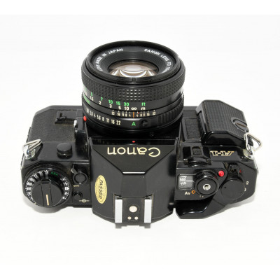 CAMARA ANALOGICA CANON A-1 + 50MM F:1.8|BILBOTRUKE TIENDA