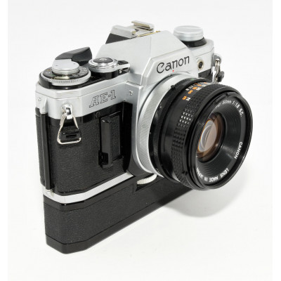 CAMARA ANALOGICA CANON AE-1 + 50MM F:1.8|BILBOTRUKE TIENDA