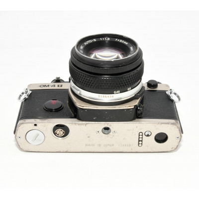 CAMARA ANALOGICA OLYMPUS OM-4 T + 50MM F:1.8|BILBOTRUKE TIENDA