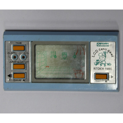 KITCHEN PANIC Lcd Card Game Videogioco Gakken