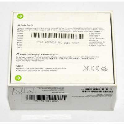 AURICULARES APPLE AIRPODS PRO 3 MFHP4ZM NUEVOS