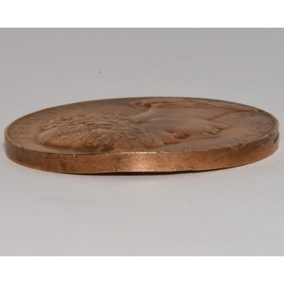 MEDALLA REPULICA FRANCESA 85.7 GRAMOS - 57 MM