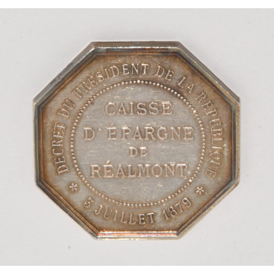 JETON REALMONT PLATA CAISSE DE EPARGNE