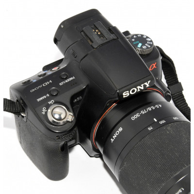 SONY ALPHA 55 75-300 + 18-55MM
