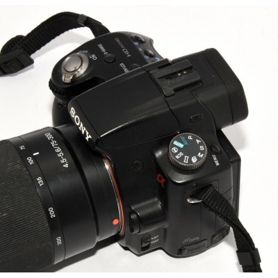 SONY ALPHA 55 75-300 + 18-55MM