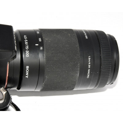 SONY ALPHA 55 75-300 + 18-55MM
