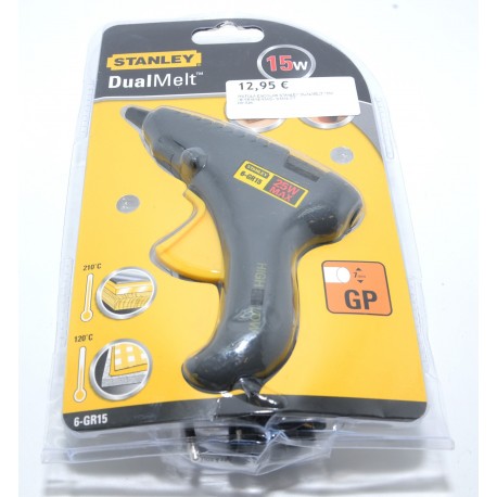 PISTOLA ENCOLAR STANLEY DUALMELT 15W