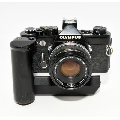 CAMARA ANALOGICA OLYMPUS OM-1 + GRIP + 50MM 1.8|BILBOTRUKE TIENDA