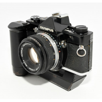 CAMARA ANALOGICA OLYMPUS OM-1 + GRIP + 50MM 1.8|BILBOTRUKE TIENDA