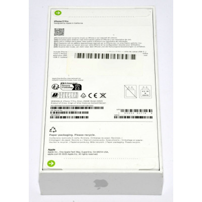 IPHONE 17 PRO 256GB PLATA NUEVO