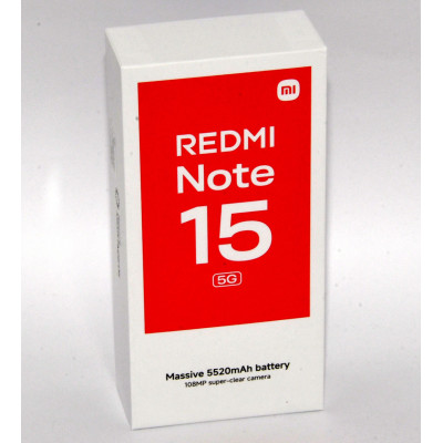 XIAOMI REDMI NOTE 15 5G 256GB AZUL NUEVO