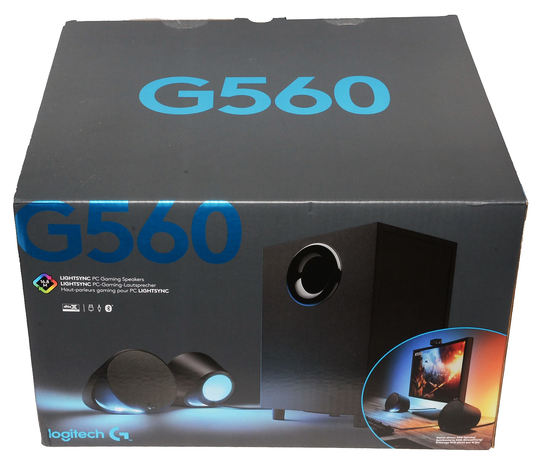 Parlante Logitech G560 RGB Lightsync para juegos en PC