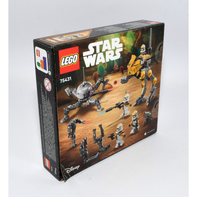 LEGO 75431 STAR WARS. STAR CORPS CLONE TROOPERS BATTLE PACK PRECINTADO
