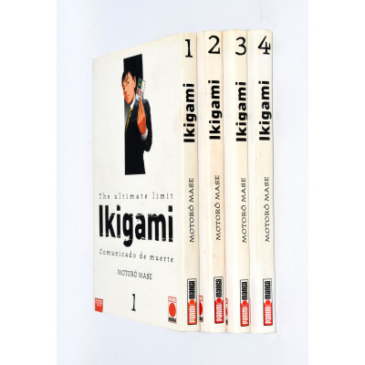 COLECCION MANGA IKIGAMI (TOMOS 1-4)| Bilbotruke |Segunda Mano Bilbao