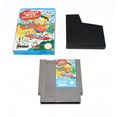 THE SIMPSONS  BART VS THE SPACE MUTANTS NINTENDO NES
