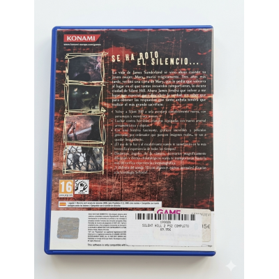 SILENT HILL 2 PLAYSTATION 2 - COMPLETO | BILBOTRUKE SEGUNDA MANO