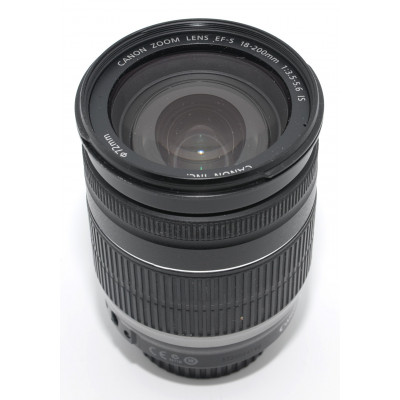 OBJETIVO CANON EFS 18-200MM 18-200 F3.5-5.6 IS