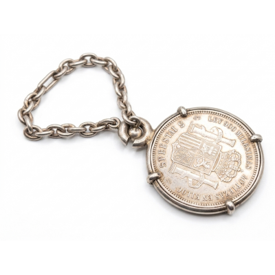 MONEDA LLAVERO CINCE PESOS 1948 PLATA| BILBOTRUKE TIENDA SEGUNDA MANO