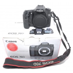 CUERPO CAMARA REFLEX DIGITAL CANON EOS 70D