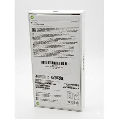 IPHONE 16 PLUS 256GB NEGRO NUEVO