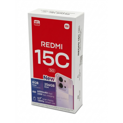 XIAOMI REDMI 15C 4GB/128GB BLACK 5G | Bilbotruke | Segunda Mano Bilbao