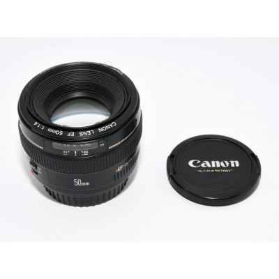 OBJETIVO CANON EF 50MM F:1.4 ULTRASONIC