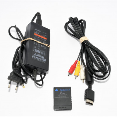 CONSOLA PS2 + MANDO + MEMORY CARD