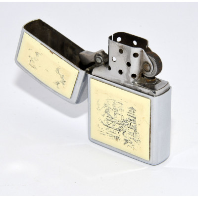 MECHERO ZIPPO DE LACA